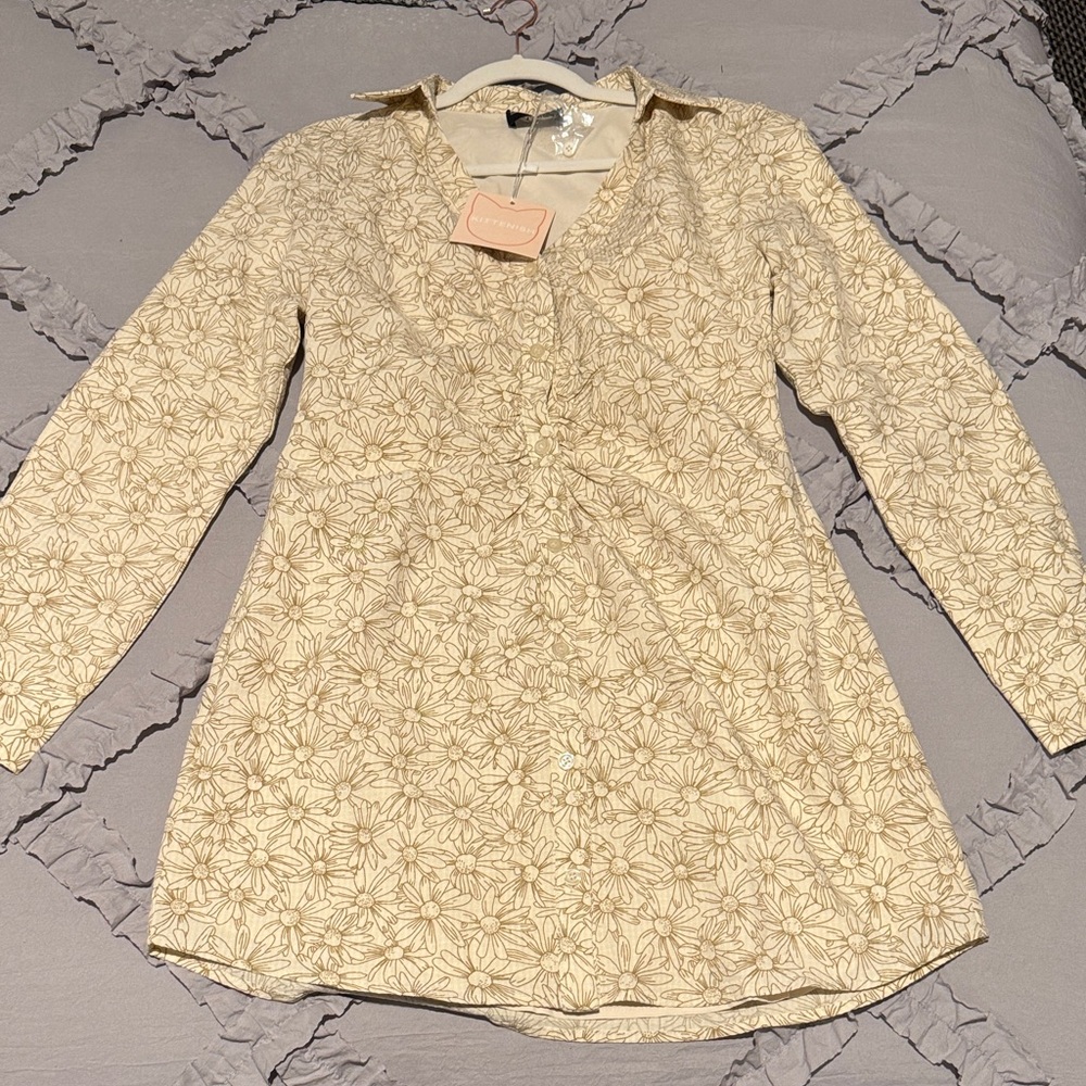 NWT Kittenish Long Sleeve Dress
